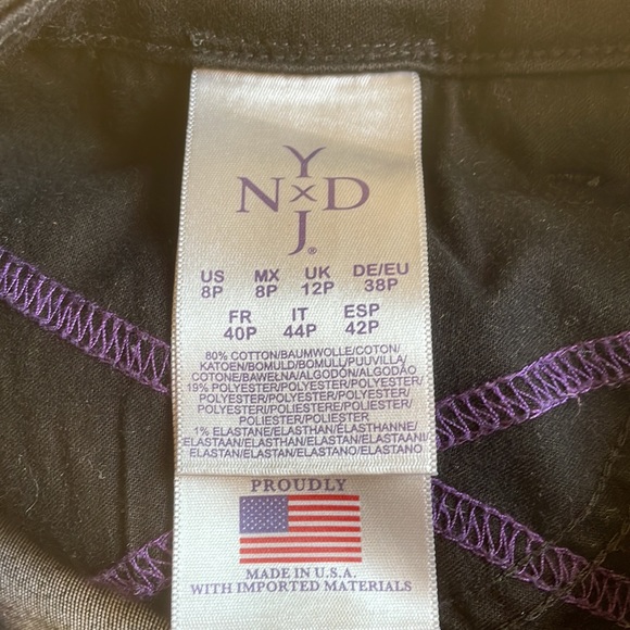 NYDJ  Black Leggings 27”Inseam Lift and Tuck Technology - Picture 4 of 7
